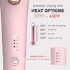 MIRACOMB Cool Air Curler Titanium Curling Wand 2 in 1