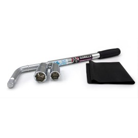 Gorilla Extendable Lug Nut  Wrench Kit 1721 1/2" Drive 2 Dual Sockets