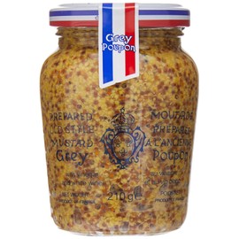 Grapepon Whole Grain Mustard, 7.4 oz (210 g)