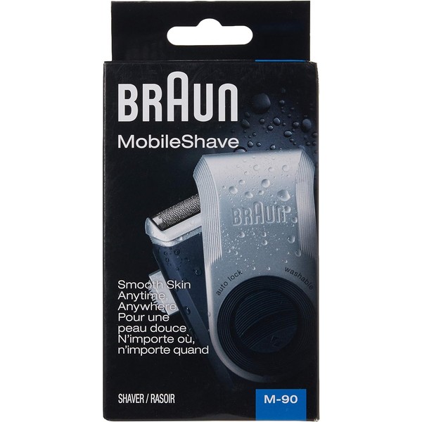  Braun Mobile Shave Silver M90 Shaver