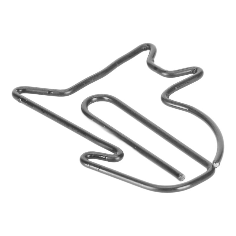 100 Pcs Cute Paper Clips Animal Shaped Fun Bookmark Document