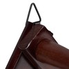 Relaxdays 1 x Wooden Extendable Coat Rack, 10 Coat Hooks,