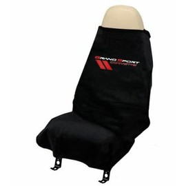 Corvette Grand Sport Seat Protector - Seat Cover/Seat Towels : 2010-2013 C6 Grand Sport (Individual, Black)