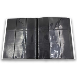 CardGuard Trading Card Pro-Folio, 9-Pocket Side-Loading Pages, Holds 360 Cards, White