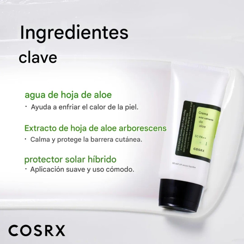 Cosrx Protector Solar Aloe Soothing Sun Cream 50ml Spf50