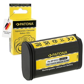 PATONA Premium Batteria per Leica BP-SCL6 Q2 Q3 SL2 SL2S, 2600mAh 7.2V