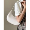 Women's 2025 Fall Summer Half-moon Shoulder Bag, Y2k Trendy Handheld Bag,