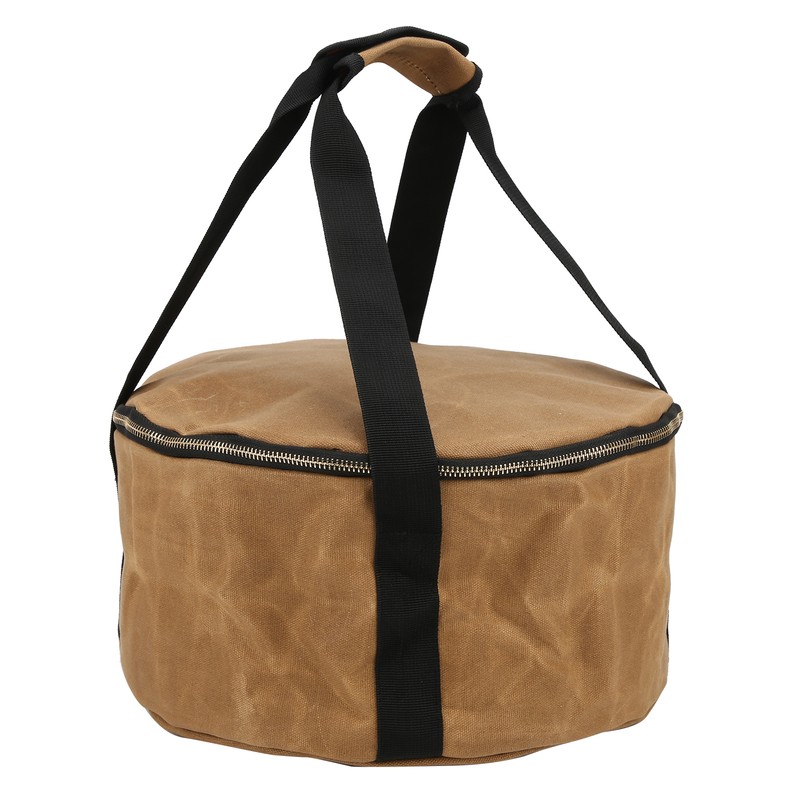 Camping Pot Storage Bag Travel Portable Dustproof Cast Iron Pan