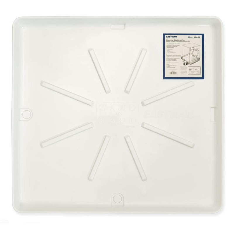 Eastman Washing Machine Drain Pan, 30 Inch x 32 Inch