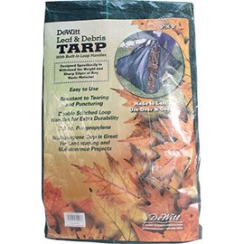 Leaf & Debris Tarp With Handles On 4 Corners