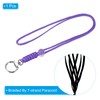 PATIKIL Paracord Lanyard with Clasp 19 Inch, Necklace Keychain Cord