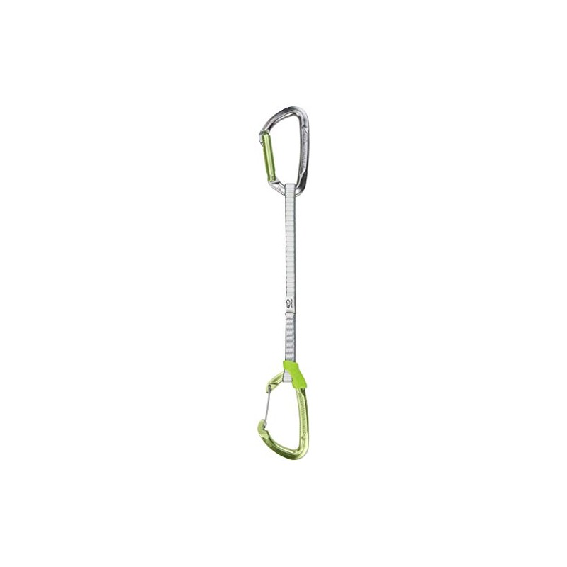Climbing Technology Lime-M Rinvio in Dyneema, Unisex – Adulto, Verde/Grigio,