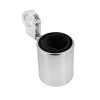 HDBUBALUS Motorcycle Aluminum Drink Cup Chrome Holder For Harley Universal