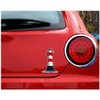 Samunshi® Sticker Lighthouse Red Sand German Bay Beacon 10 x