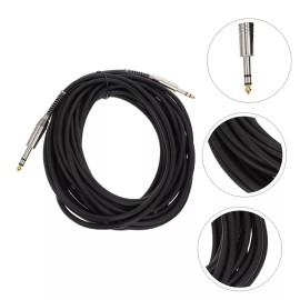 Unbranded 6FT Stereo Cable  1/4 Inch Male Trs Speaker Amp Noiseless Guitar Cable