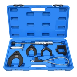 Yuesstloo Inner CV Axle Puller Removal Tool with Heavy Duty Slide Hammer, 63mm 48mm CV Joint Fork, Outer CV Joint Adapter and Steel Cable Adapter, Front Wheel Drive Axle Half Shaft Removal Tool Kit