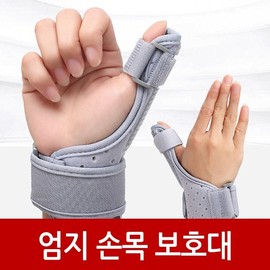 [World On] Thumb Wrist Protector Finger Protector Support Wrist Protector Thumb Protector Detachable Detachable Open Type Aluminum band black 2ea