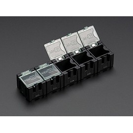 Adafruit Antistatic Modular Snap Boxes - SMD component storage - 5 pack [ADA430]