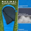 NORDBÄR® Summer Sleeping Bag Ultralight & Compact [750 g] with