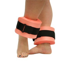 CanDo 20-4040R Ankle Cuffs, Pair, Red