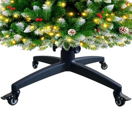 WEIMELL Artificial Christmas Tree Stand Christmas Tree Stands for Artificial Trees Fake Christmas Tree Stand for up to 7.5 ft Xmas Tree Stand Base for 1"-2.56" Tree Pole