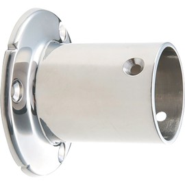 Matsuroku ECLE System Handrail Stainless Steel 32 Base Socket for Thickness 1.3 in (32 mm)