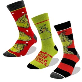 KWHSUN 3 Pairs Christmas Socks Anime Pattern Socks, other