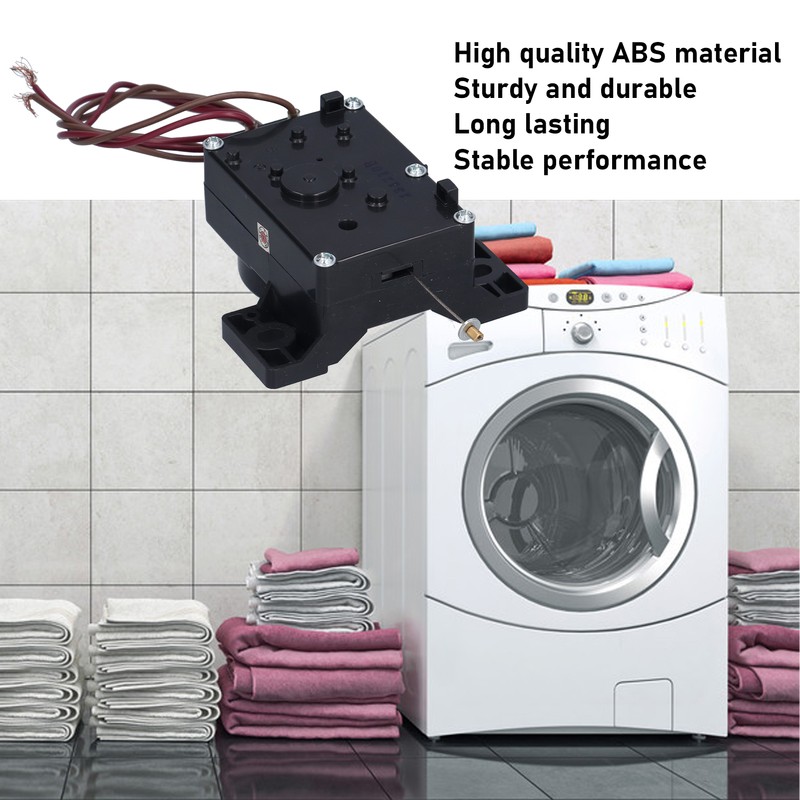 Washing Machine Drain Valve ABS Replacement Drainage Tractor Motor for
