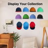 NLDSDSPH 12 Pack Adhesiv Hat Hooks for Wall, Adhesive Hat