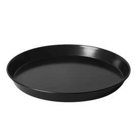 Bakeley Pizza Pan 10-Inch Carbon Steel Non-Stick Pie Pan Deep Dish Bakeware Oven Baking Mold (Black)