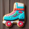 Unbranded Roller Skate Cookie Cutter 3.75'' Metal 80's Birthday Party