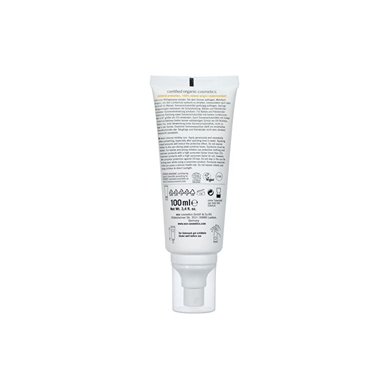 eco cosmetics Kids Sunspray SPF50+, Waterproof, Vegan, No Microplastics, Natural