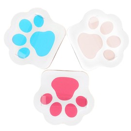 BIUDECO 3pcs Cat Paw Makeup Powder Puff Soft Blending Applicator for Cosmetics for Daily Use and Professional Makeup and Skin Tone