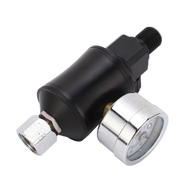 Air Pressure Regulator Filter Pneumatic Adjusting Valve with Gauge for