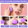 BelleVive 12 Pieces Makeup Sponge Blender Sponges for Liquids, Creams
