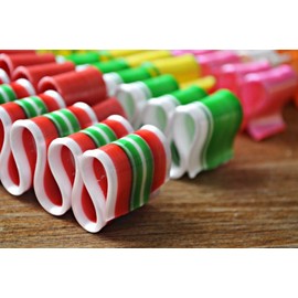 Sevigny's Thin Ribbon Candy Old-Fashioned Christmas Classic - Made in USA. 7 Oz. Box | 6 Flavors Variety Pack (1) (1)