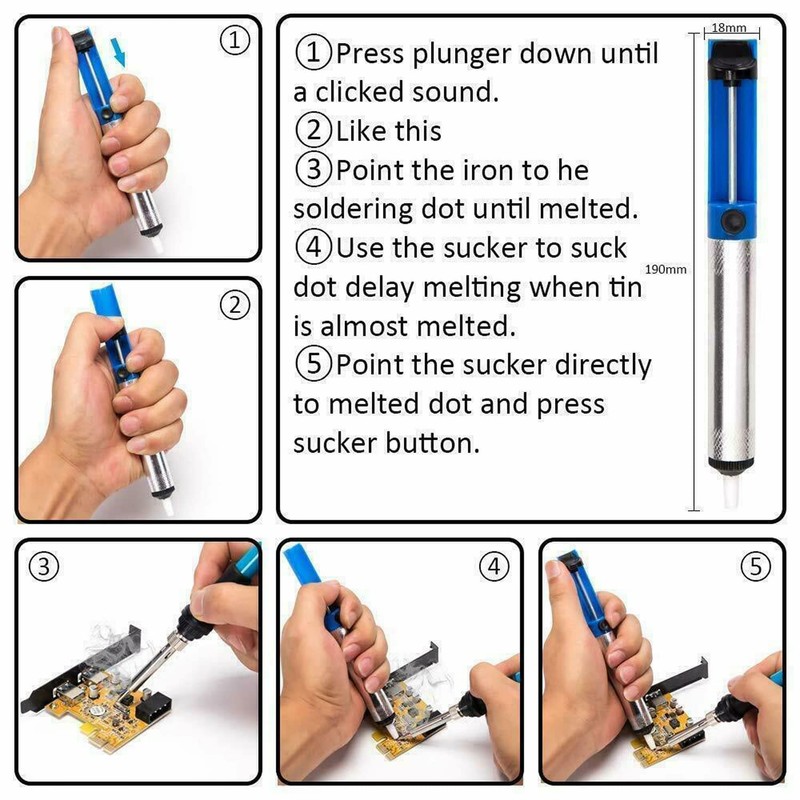 15IN1 Yotsuba Electric Soldering Kit Soldering Iron Kit 60W Electric