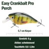 Crankbait Set of 5 for Perch, Pike & Zander, 6