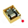 Johnny Hallyday Musical Box with Hand Crank / Corrugated Cardboard