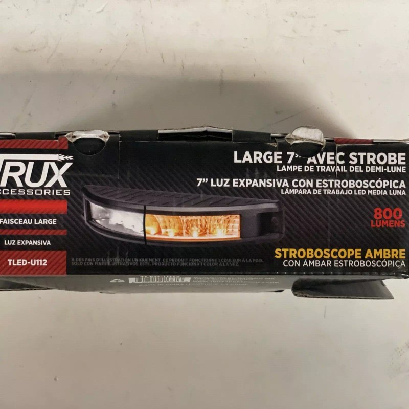 TRUX ACCESSORIES TLED-U112 TRUX 7″ Half Moon LED Work Lamp