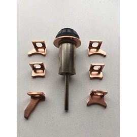 Starter Solenoid Contacts,Plunger Repair Rebuild Kit Fits Denso 128000-6842, 128000-6843, 128000-7000, 128000-7001, 128000-7002, 128000-7010, 128000-7120, 128000-7121, 128000-7122, 128000-7140