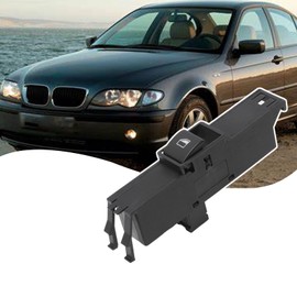 Attisfiera Electric Window Regulator Switch for 3 Series E46 323i 325i 328i 330i Glass Switch Push Button Driver Side Front Left 61316902177 8381511 8368919