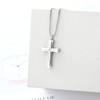 XSMZB Cross Cremation Jewelry for Human Pet Ashes Keepsake Urn