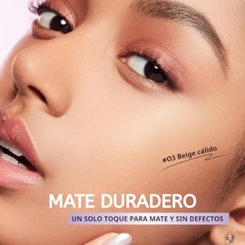 Matte Loose Powder, Polvo Suelto Ligero y Matificante, Control de brillo, Waterproof y de Larga Duración, 10g (02)