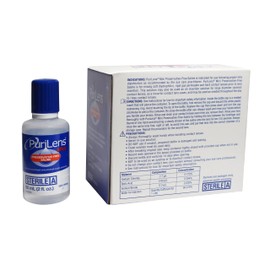 Purilens Mini Preservative-Free Contact Lens Saline 60ml (2 fl. oz.) 6 Pack