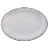 ic-022-01 Tableware East Dot Oval Plate, 9.4 inches (24 cm),