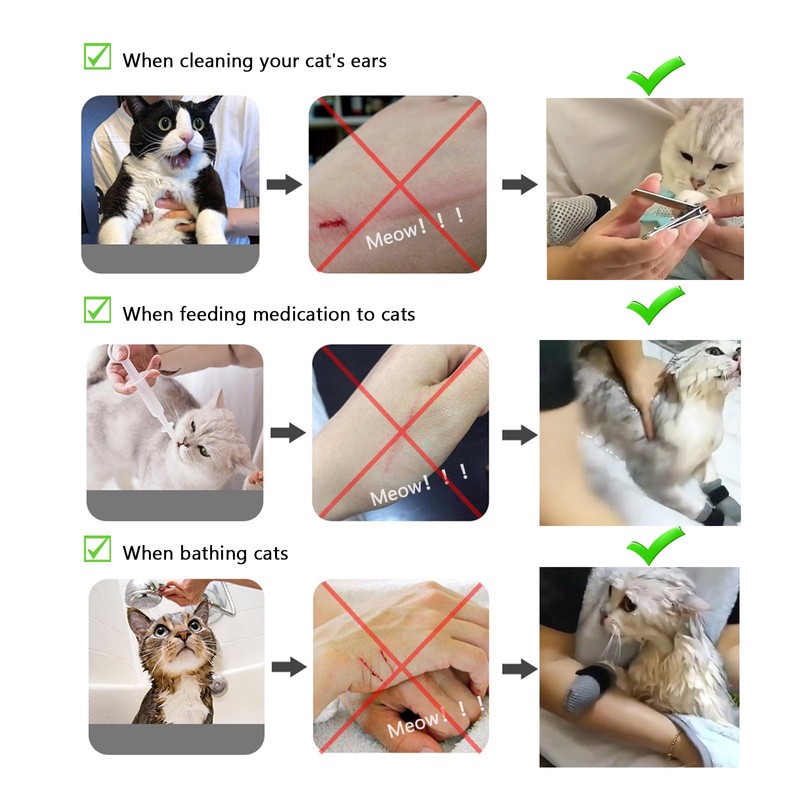 YYanniwani 4pc Cat Scratch Cover for Nursing & Rehabilitation -