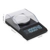 Elektronische Waage,100g/0,001g LCD Mini Elektronische Küchenwaage Digitale Lebensmittel Schmuck Waage