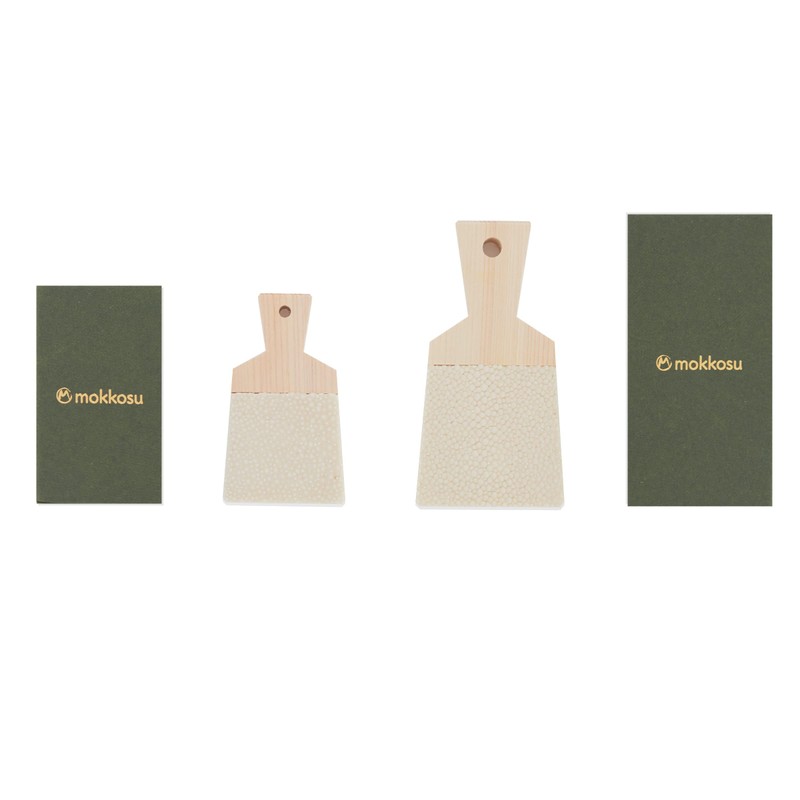 Mokkosu Japanese Classic Grater for Wasabi and Ginger, Small Size,