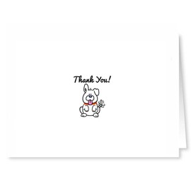 Stonehouse Collection Dog Thank You Note Cards - Blank Thank You Notes -USA Made - Boxed Set Cute Puppy Note Cards (Dog)